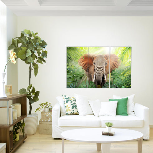 Wandbilder Wohnzimmer XXL Tieger Abstrakt Moderne Bilder Tiere